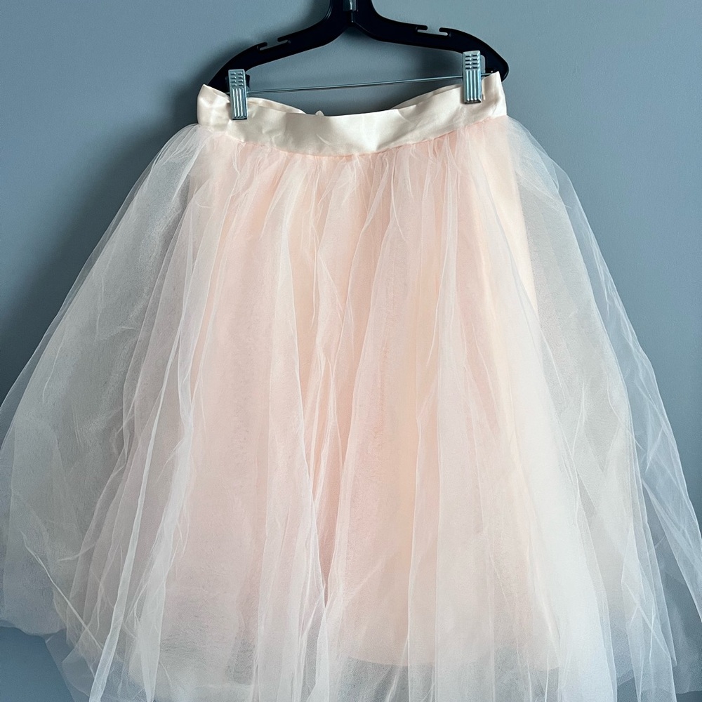 Space 46 Boutique Pink Bubble Midi Skirt